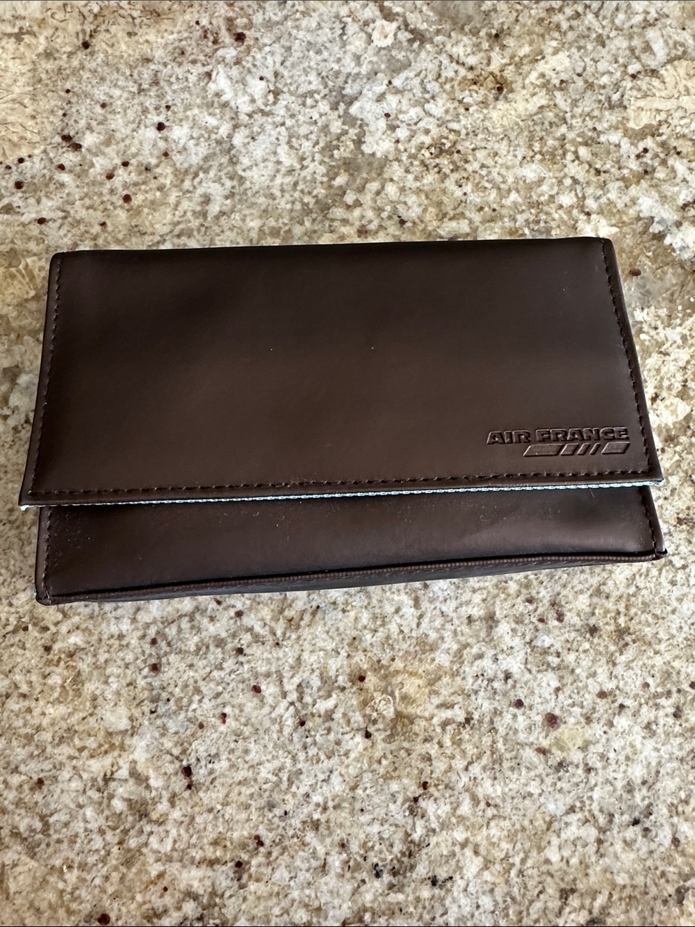 Brown Air France Deluxe Travel Kit.  Offers welcome